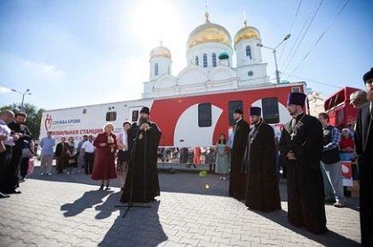 Rostov medics and clergymen joined their efforts to help patients of Oncohematological Center of Children’s Regional Hospital 